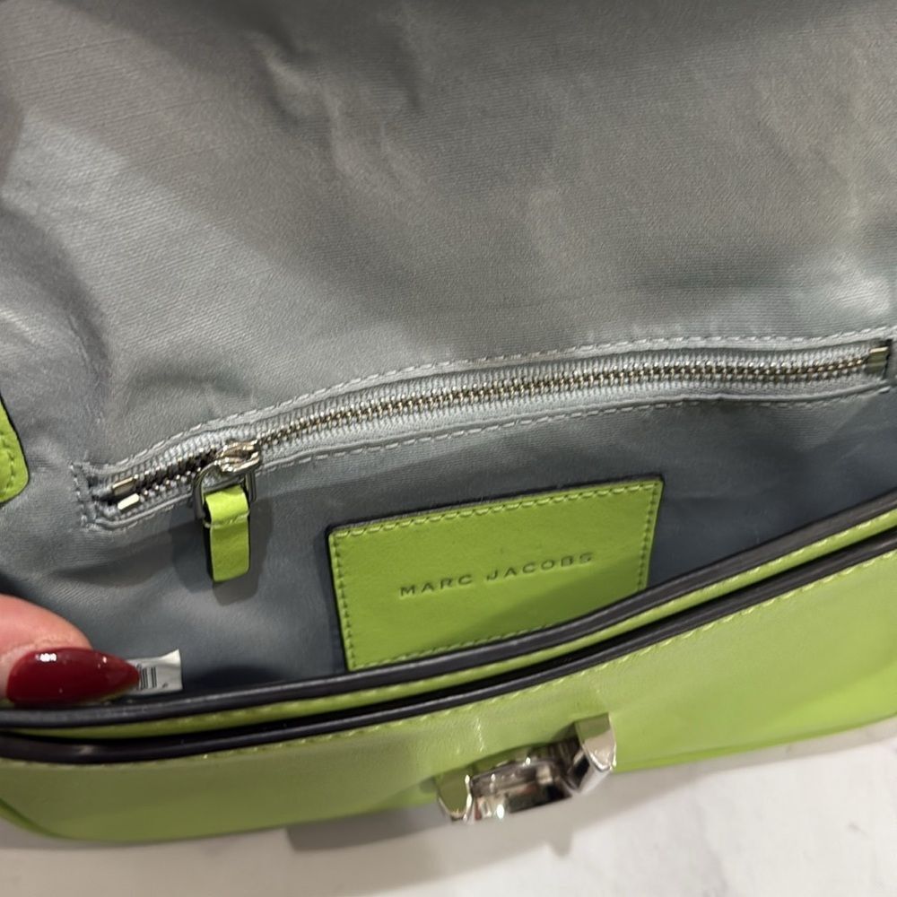Marc Jacobs Lime Green Crossbody Bag - Picture 4 of 5